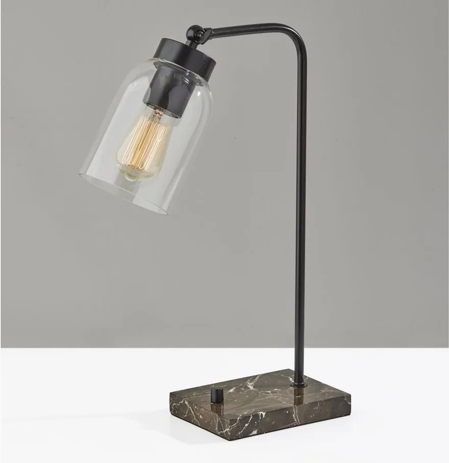 Bristol Desk Lamp in Black by Adesso Inc