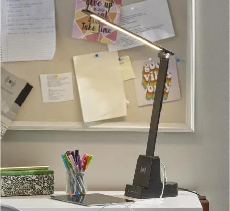 Cody Desk Lamp w/ Smart Switch in Black by Adesso Inc
