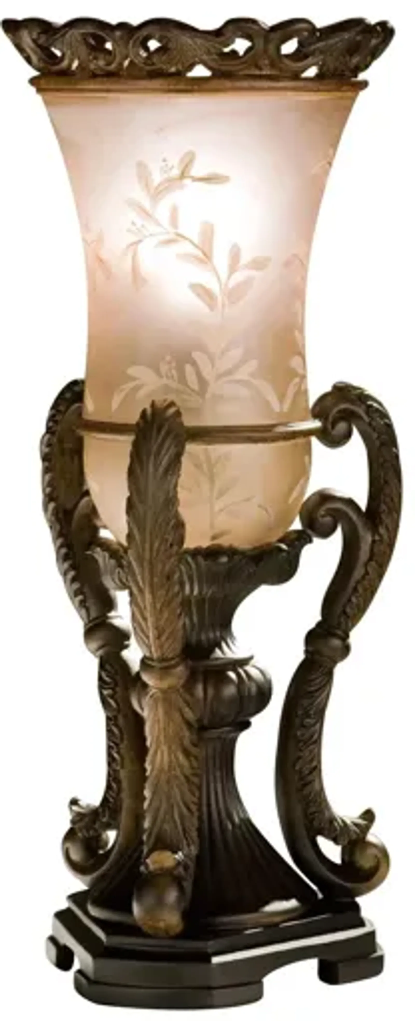 Ornate Uplight Table Lamp