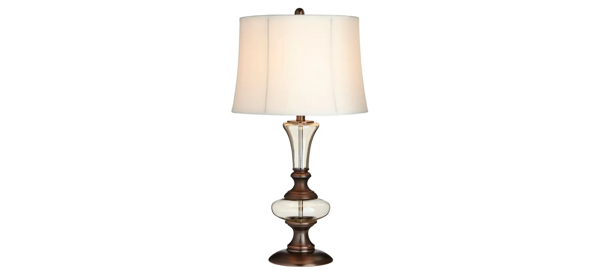 Chiswell Table Lamp in Champagne/Dark Antique Copper by Pacific Coast Lighting
