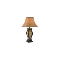 Lacey Table Lamp in Beige / Brown by Bellanest