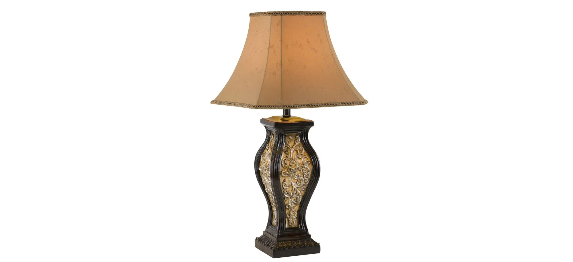 Lacey Table Lamp in Beige / Brown by Bellanest