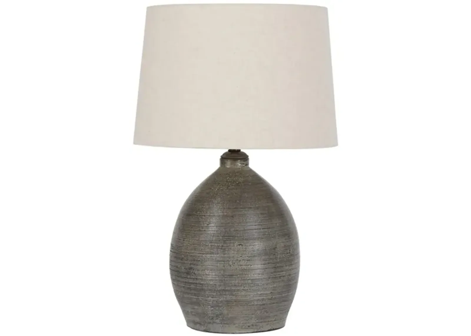 Joyelle Table Lamp in Gray by Ashley Express