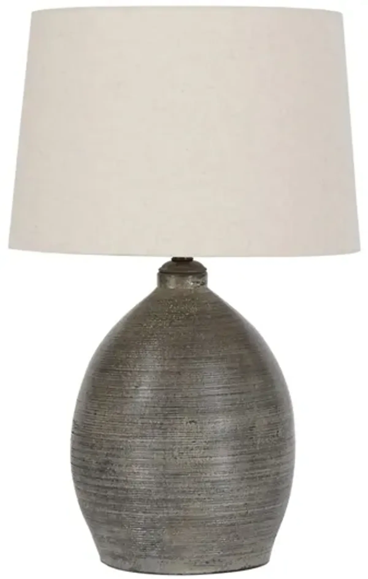 Joyelle Table Lamp in Gray by Ashley Express