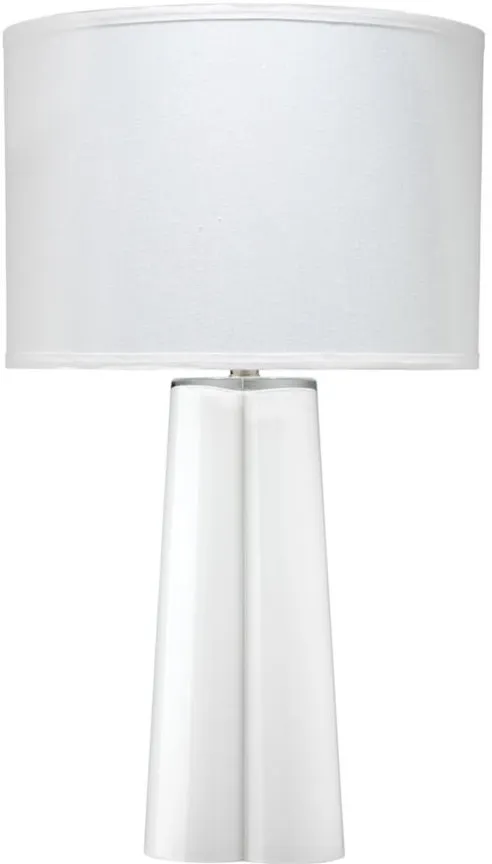 Paravicini Table Lamp in White by Jamie Young Company