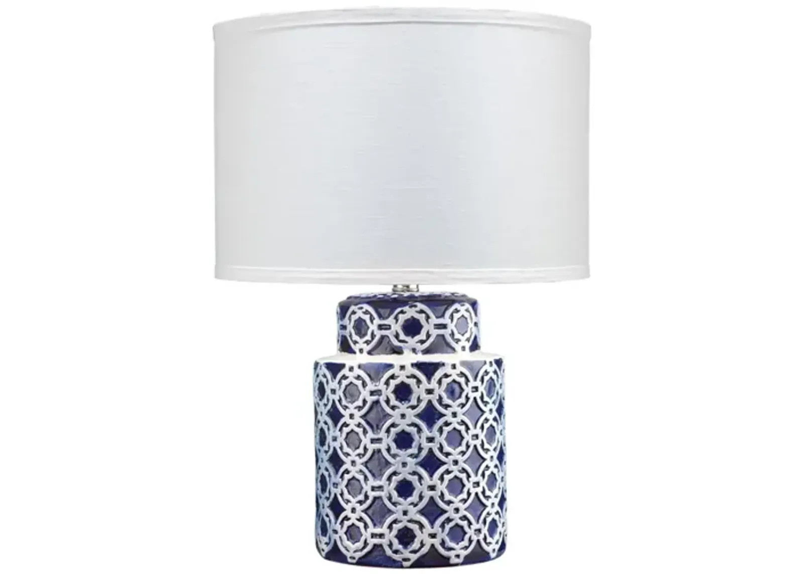 Marina Table Lamp in Blue by Jamie Young Company