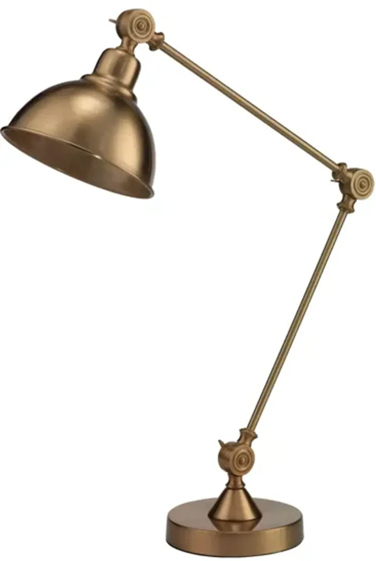 Aegean Table Lamp in Brass by Jamie Young Company