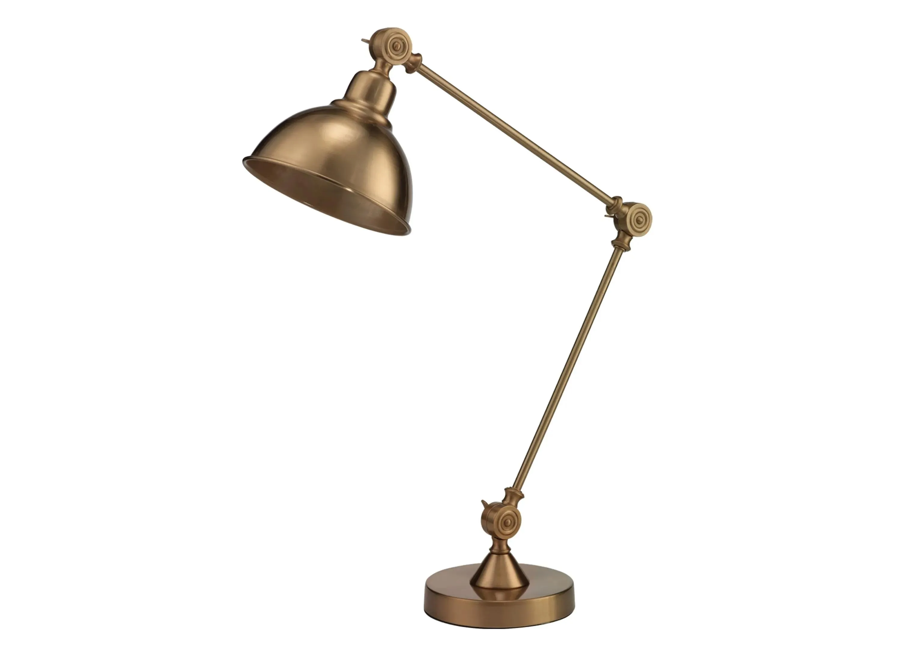 Aegean Table Lamp in Brass by Jamie Young Company