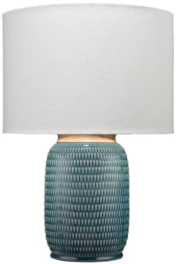 Leicester Table Lamp in Blue by Jamie Young Company