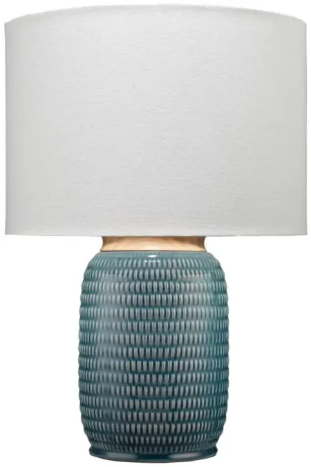 Leicester Table Lamp in Blue by Jamie Young Company