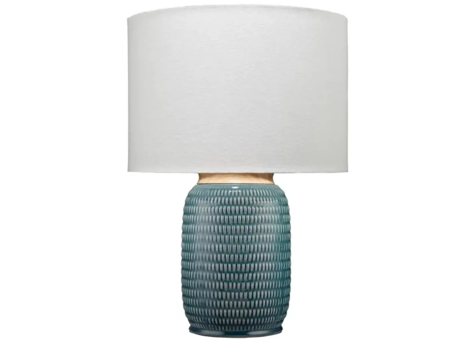 Leicester Table Lamp in Blue by Jamie Young Company