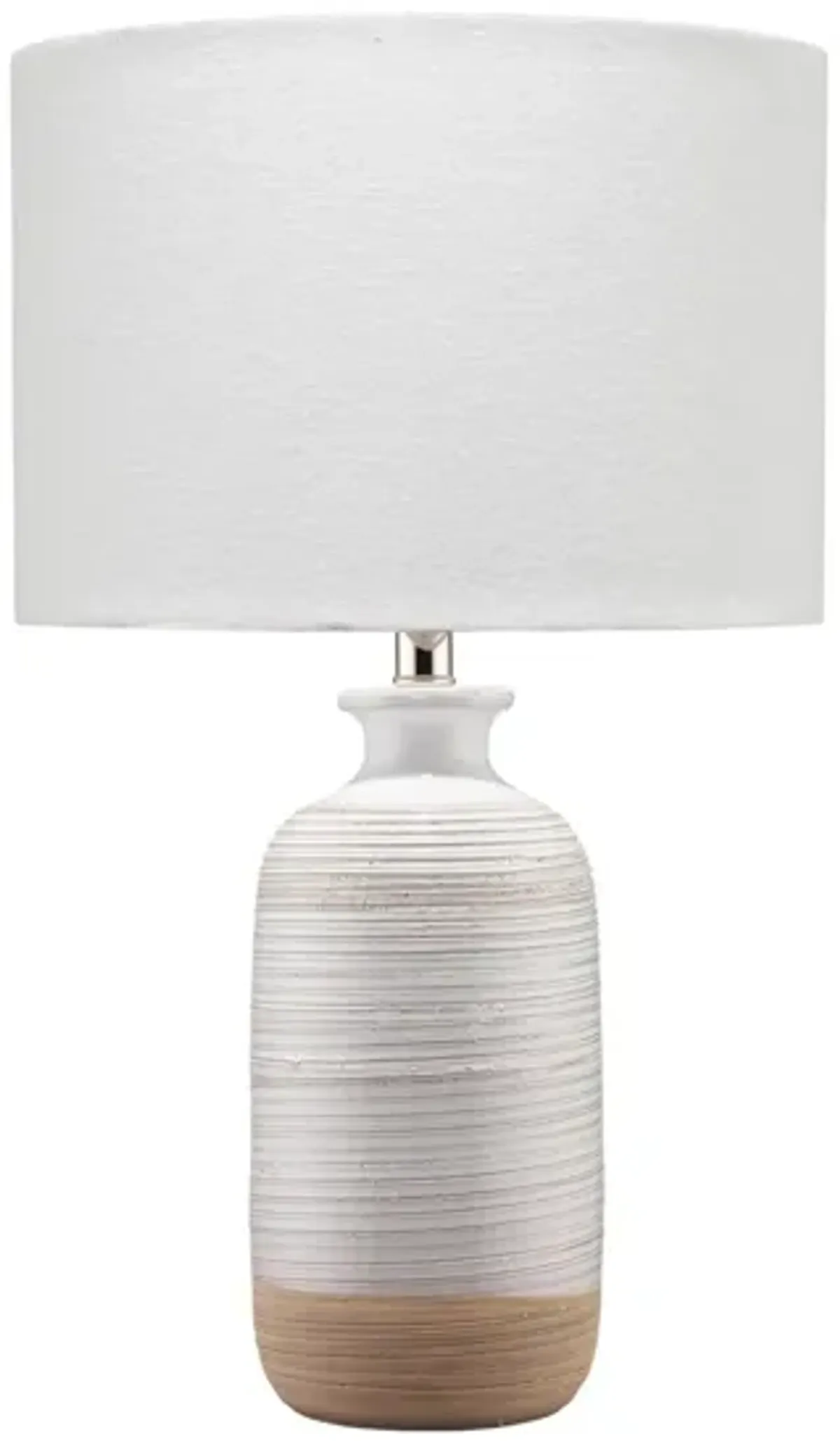 Ashwell Table Lamp in White by Jamie Young Company