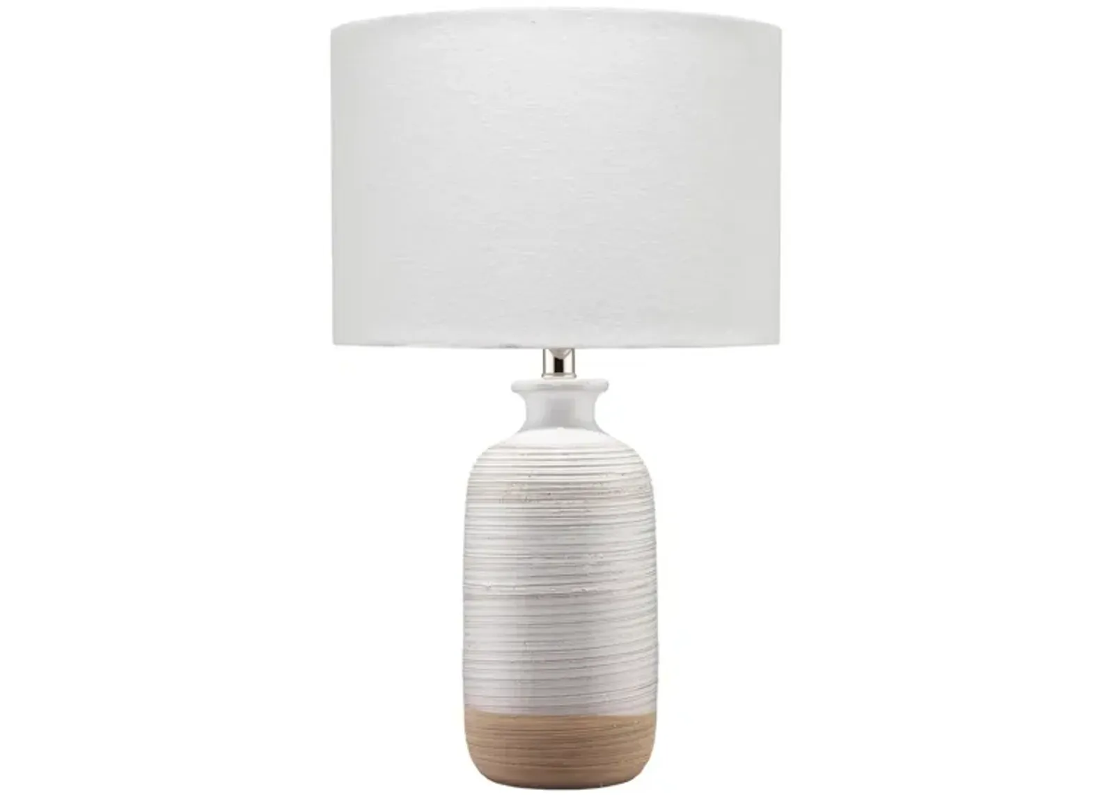 Ashwell Table Lamp in White by Jamie Young Company