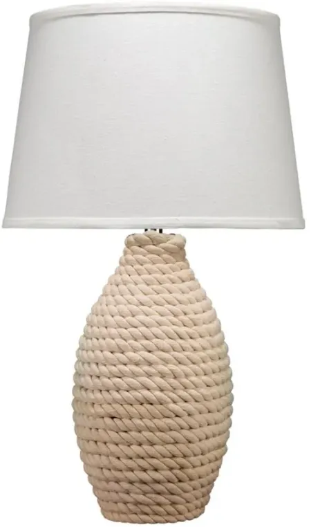 Sulu Table Lamp in Cream by Jamie Young Company