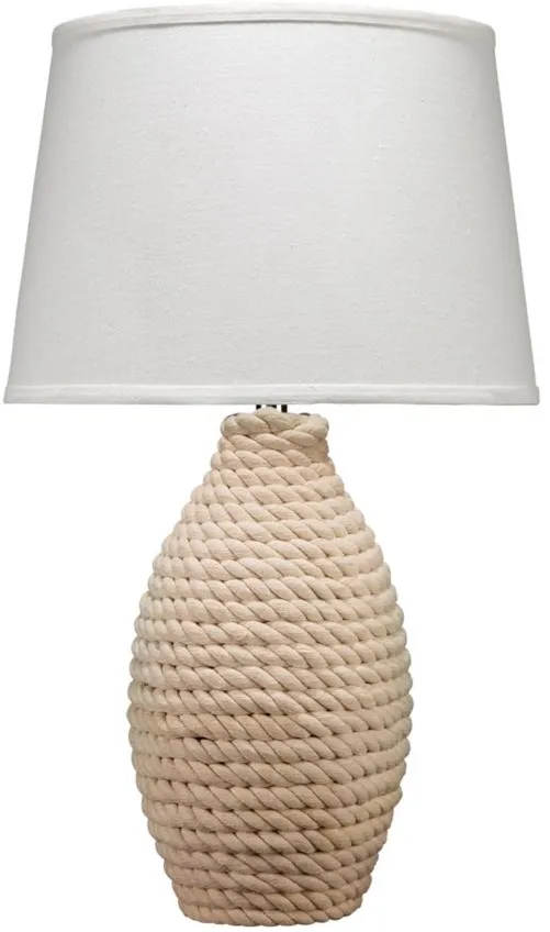 Sulu Table Lamp in Cream by Jamie Young Company