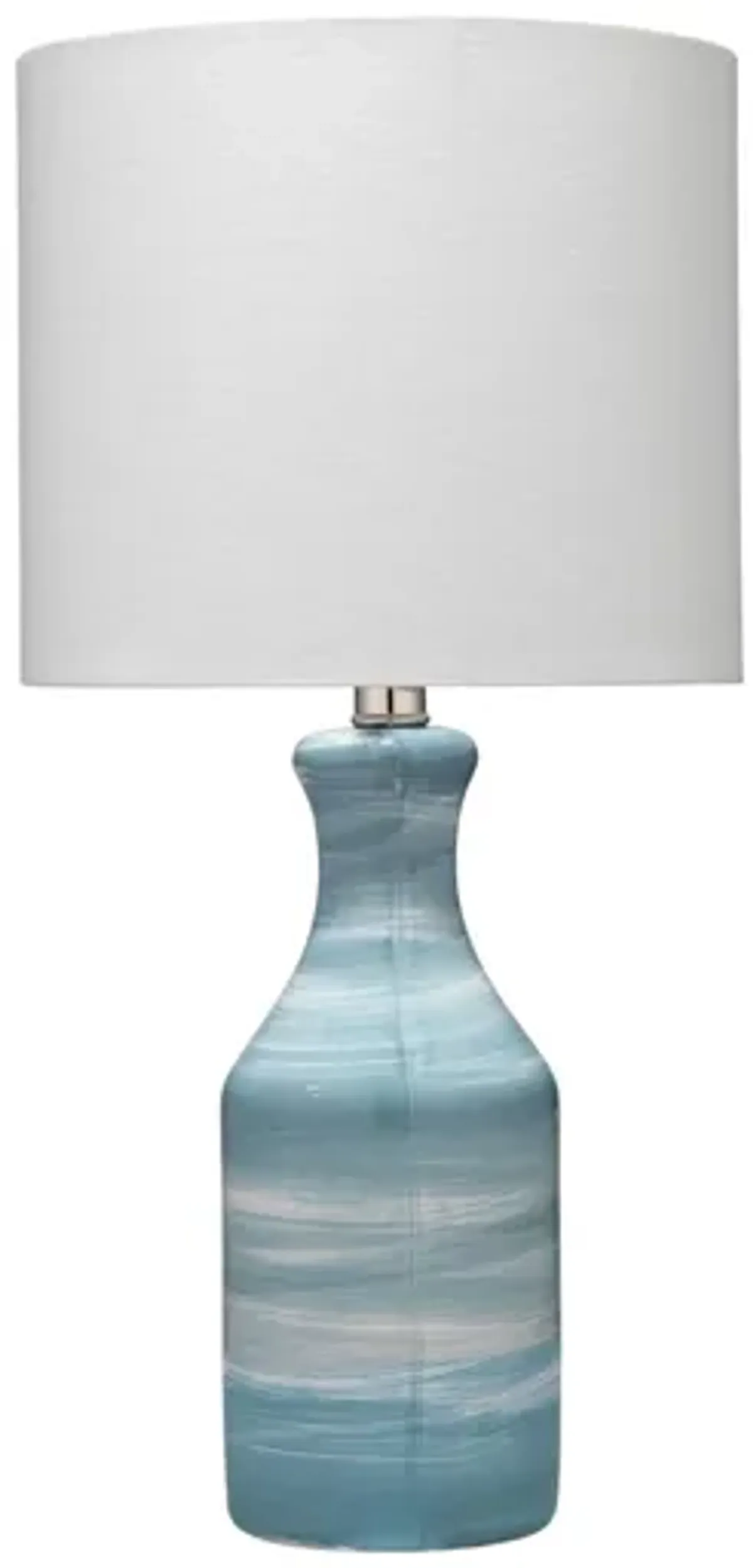 Bungalow Table Lamp in Blue by Jamie Young Company