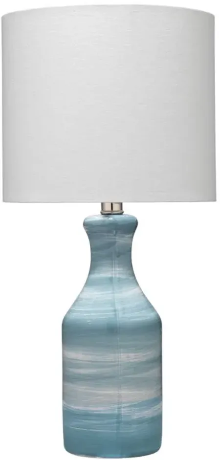 Bungalow Table Lamp in Blue by Jamie Young Company