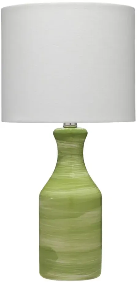 Bungalow Table Lamp in Green by Jamie Young Company