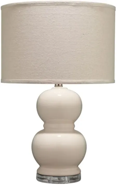 Bubble Table Lamp in Cream by Jamie Young Company