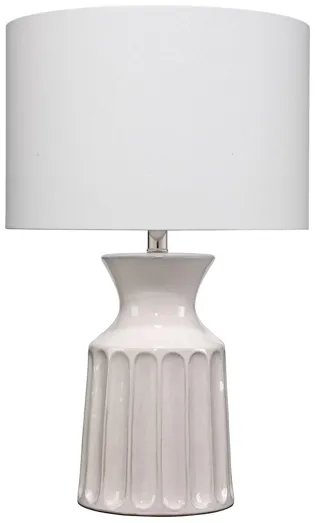 Addison One Table Lamp in White by Jamie Young Company