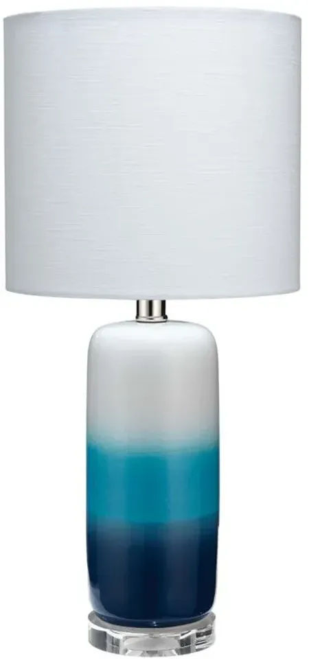 Haze Table Lamp in Blue by Jamie Young Company
