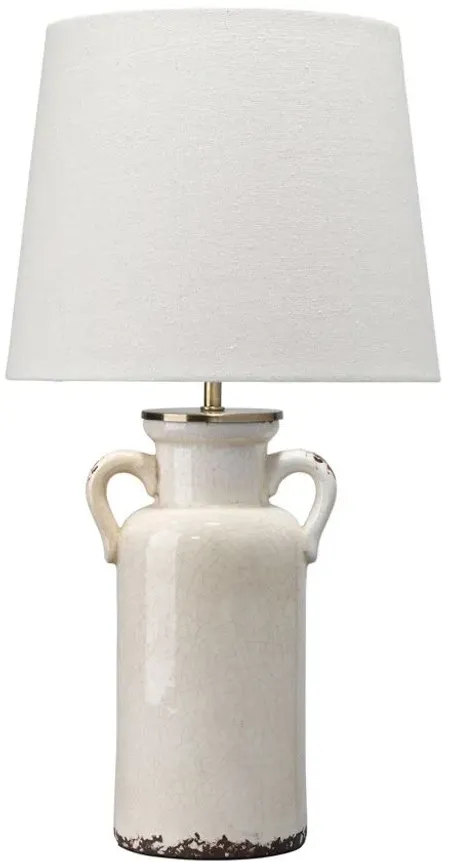 Jug Table Lamp in Cream by Jamie Young Company