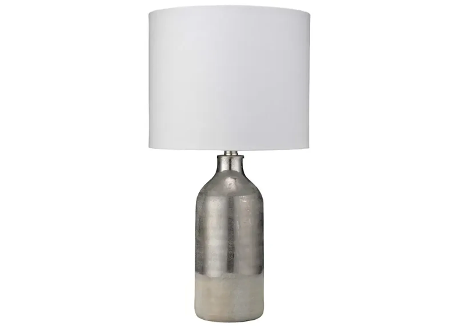 Varnish Table Lamp in Silver by Jamie Young Company