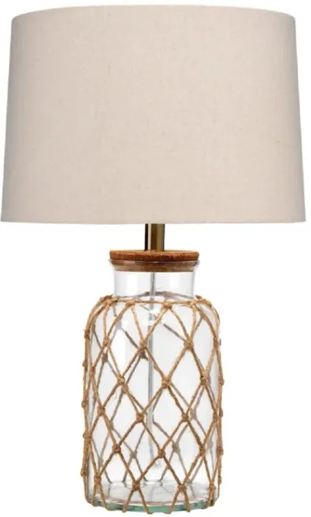 Haf Table Lamp in Clear by Jamie Young Company