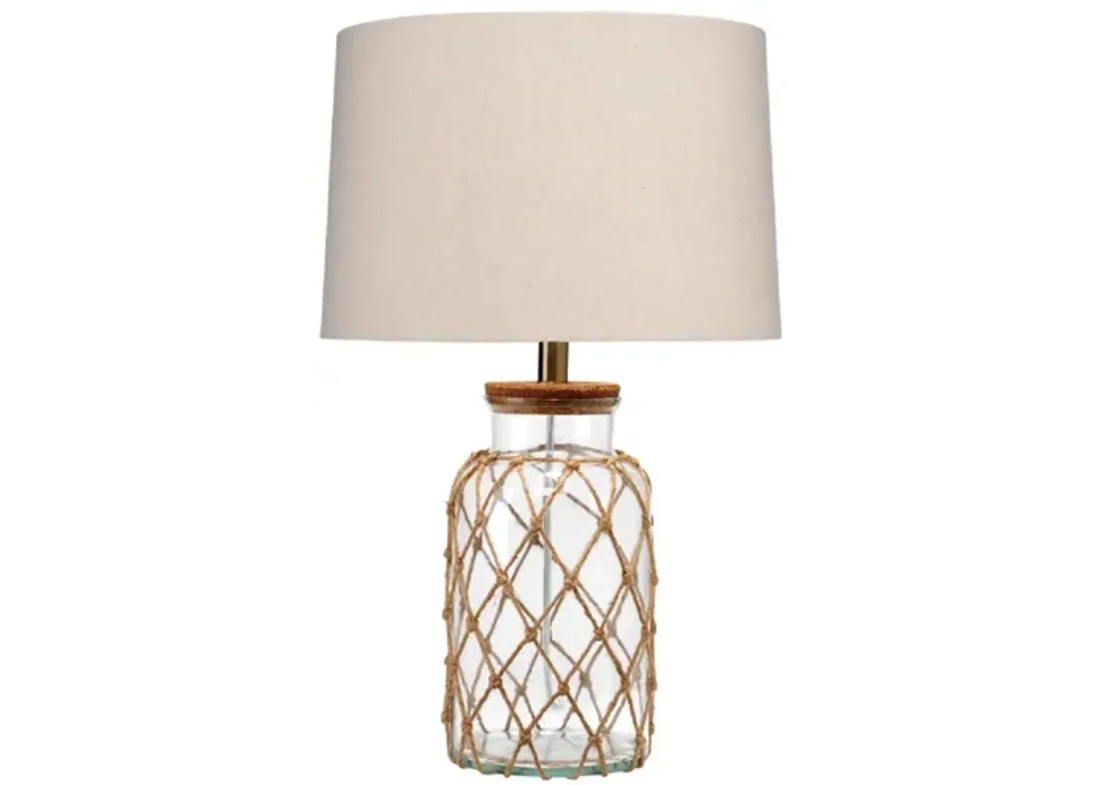 Haf Table Lamp in Clear by Jamie Young Company