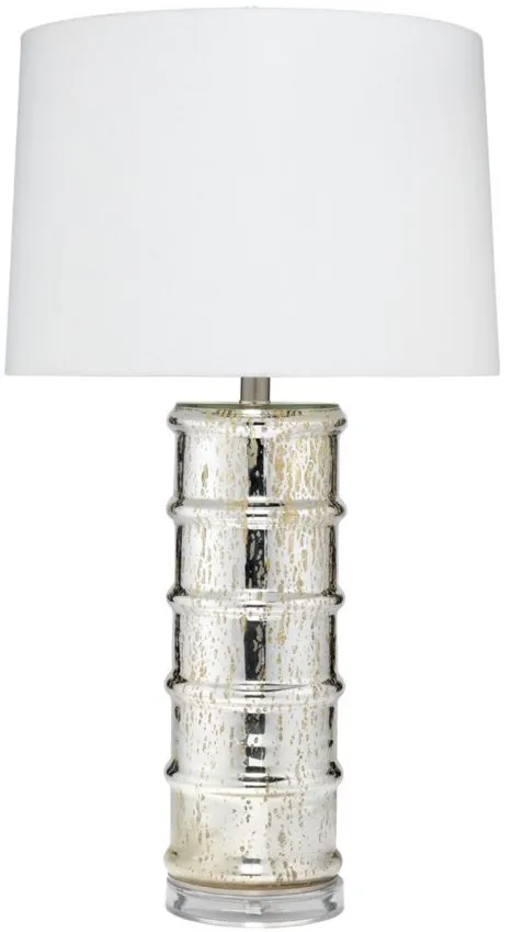 Jaladri Table Lamp in Silver by Jamie Young Company