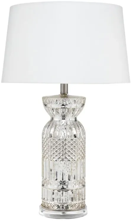 Sargasso Table Lamp in Silver by Jamie Young Company
