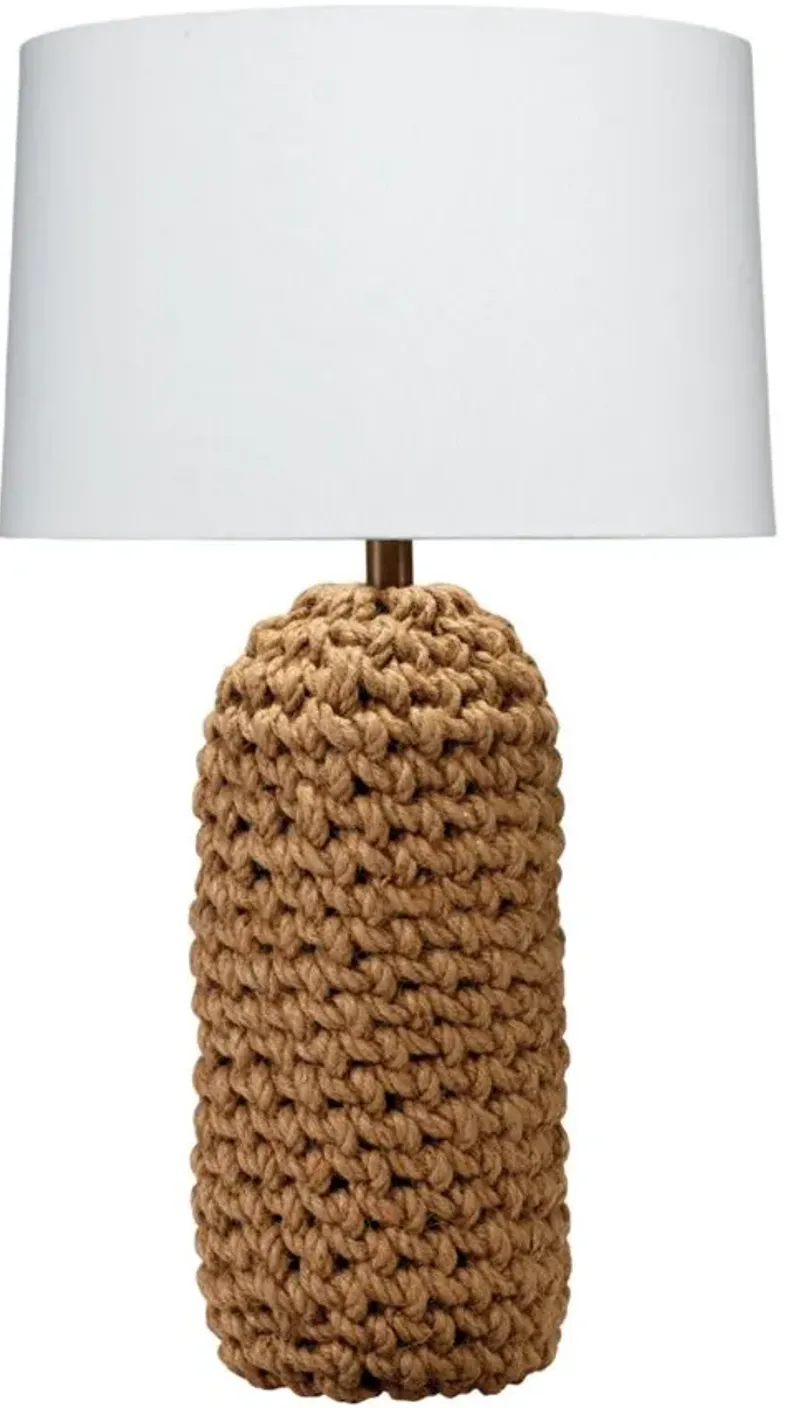 Weddell Table Lamp in Brown by Jamie Young Company