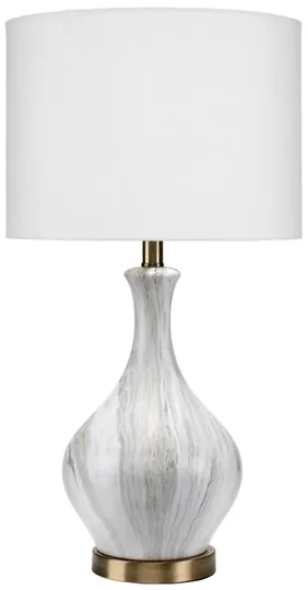 Scotia Table Lamp in Grey by Jamie Young Company