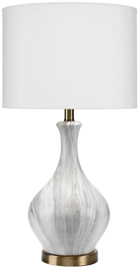 Scotia Table Lamp in Grey by Jamie Young Company