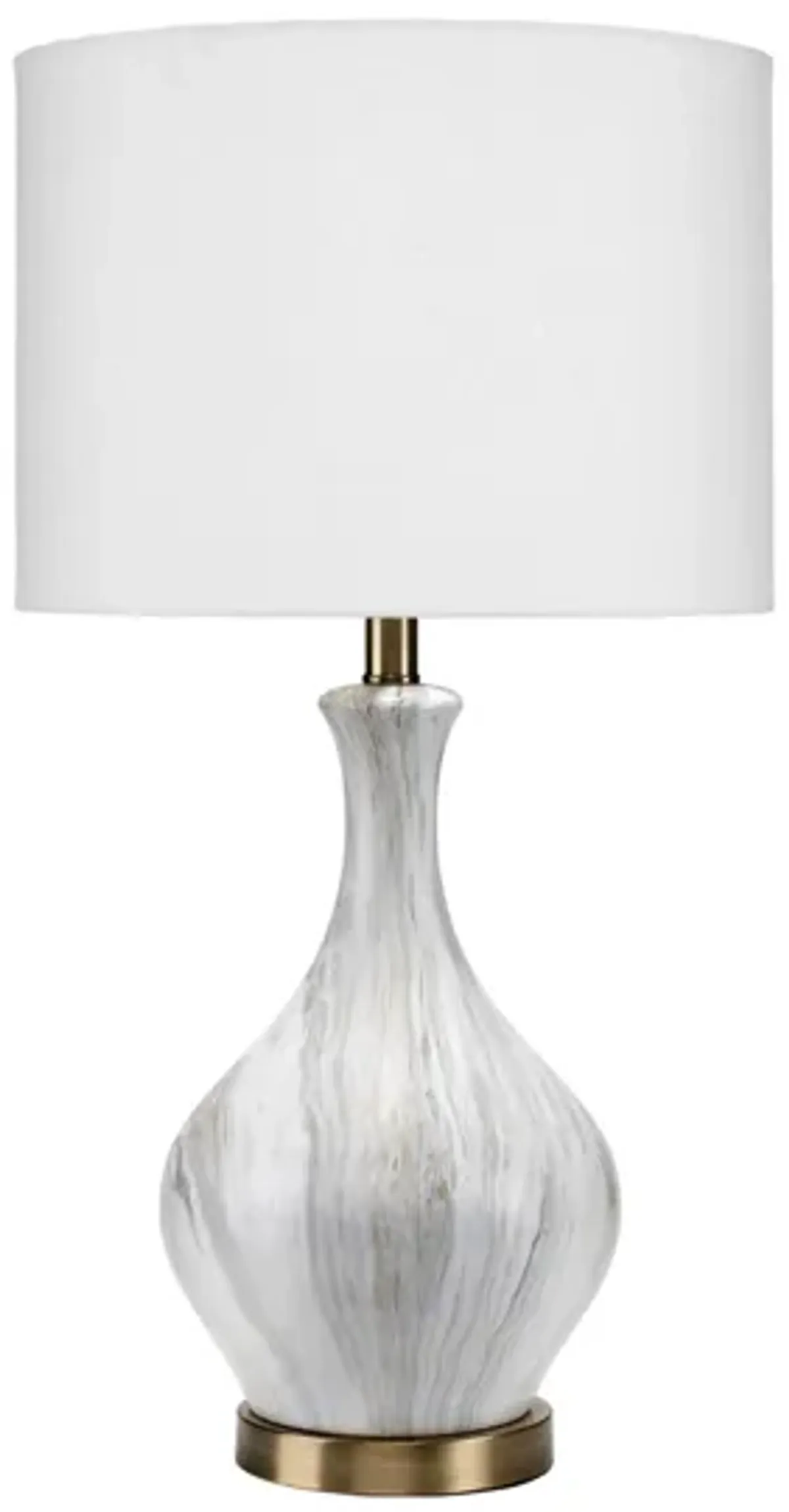 Scotia Table Lamp in Grey by Jamie Young Company