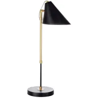 Bauer Lamp in Black by Surya