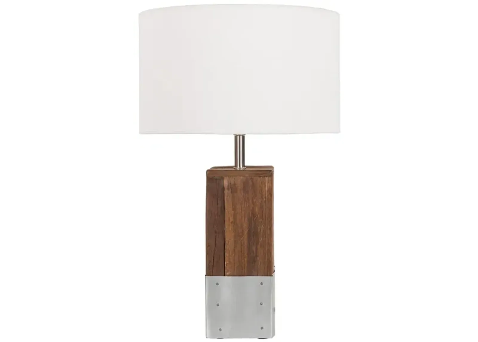 Restoration Lamp in Gray, Brown by Surya