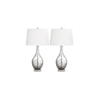 Sparrow Table Lamps: Set of 2 in Smoke Grey by Pacific Coast