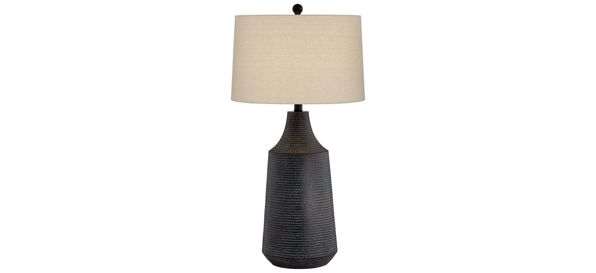 Rocco Table Lamp in Black by Pacific Coast