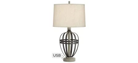 Crestfield Cove Table Lamp in Black by Pacific Coast