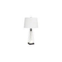 Nina Table Lamp in White by Pacific Coast