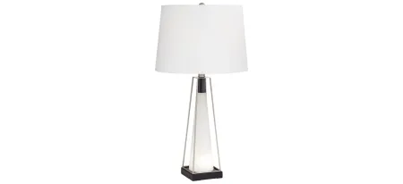 Nina Table Lamp in White by Pacific Coast