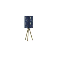 Tripod Table Lamp in Blue by Crestview Collection