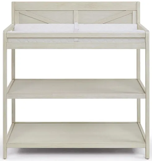 Barnside Changing Table in Washed Gray by Heritage Baby