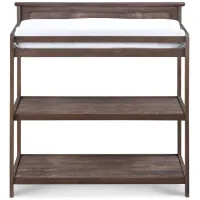 Grayson Changing Table in Rustic Barnwood by Heritage Baby