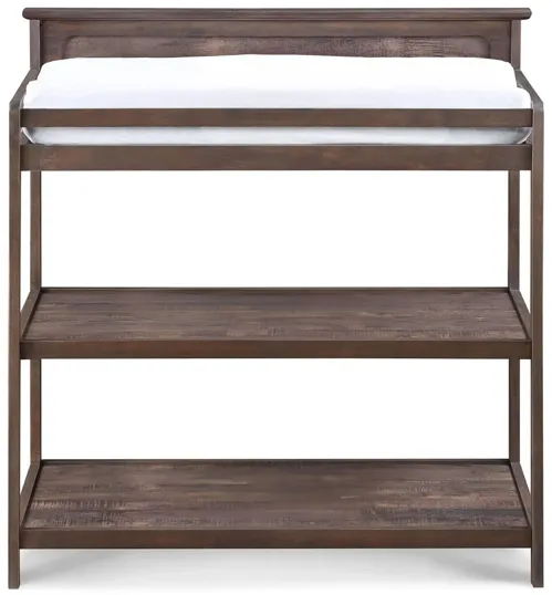 Grayson Changing Table in Rustic Barnwood by Heritage Baby