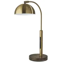 Bolton Desk Lamp in Antique Brass by Adesso Inc