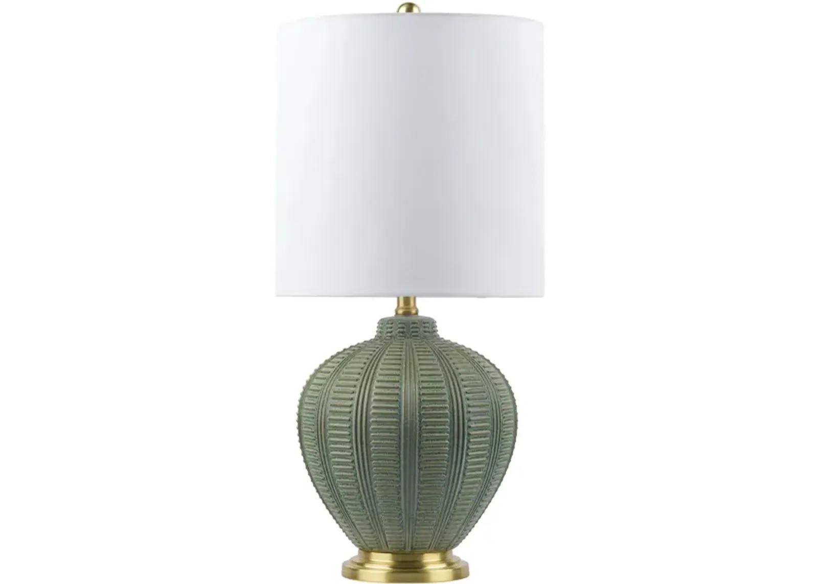 Rayas Lamp in Green by Surya