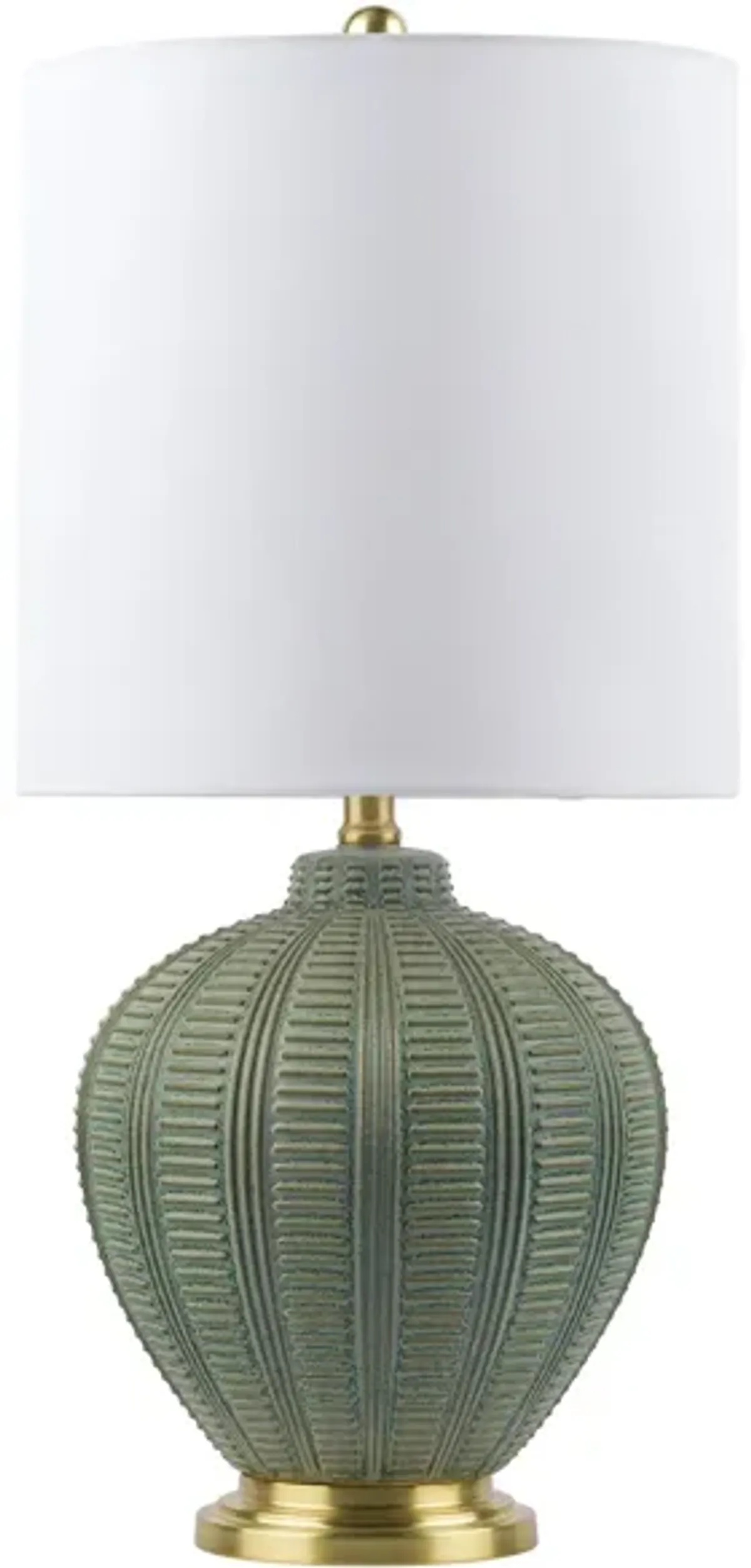 Rayas Lamp in Green by Surya