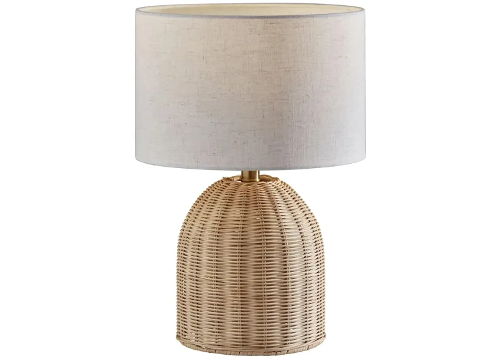 Bali Table Lamp in Light Rattan by Adesso Inc